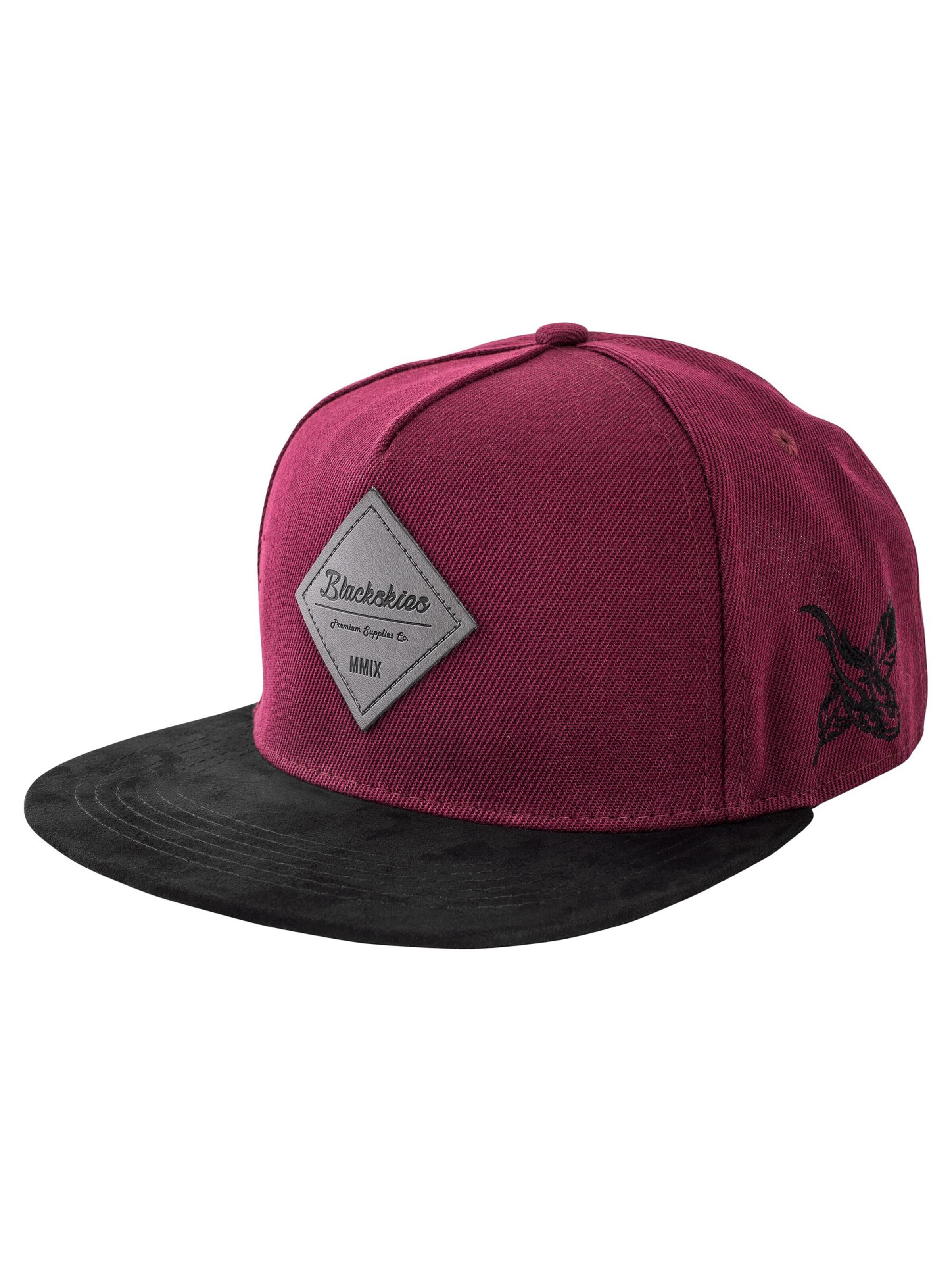 Blackskies Cap 'Port' in Red: front
