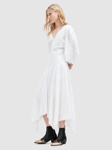 AllSaints Kleid 'AVIANA' (GOTS) in Weiß