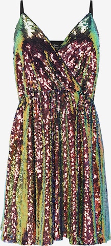 Robe faina en mélange de couleurs : devant