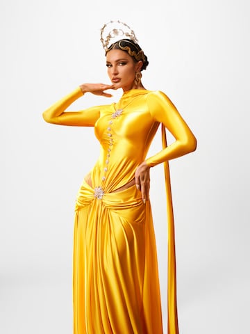 Mew Mews Dress 'Panya' in Gold