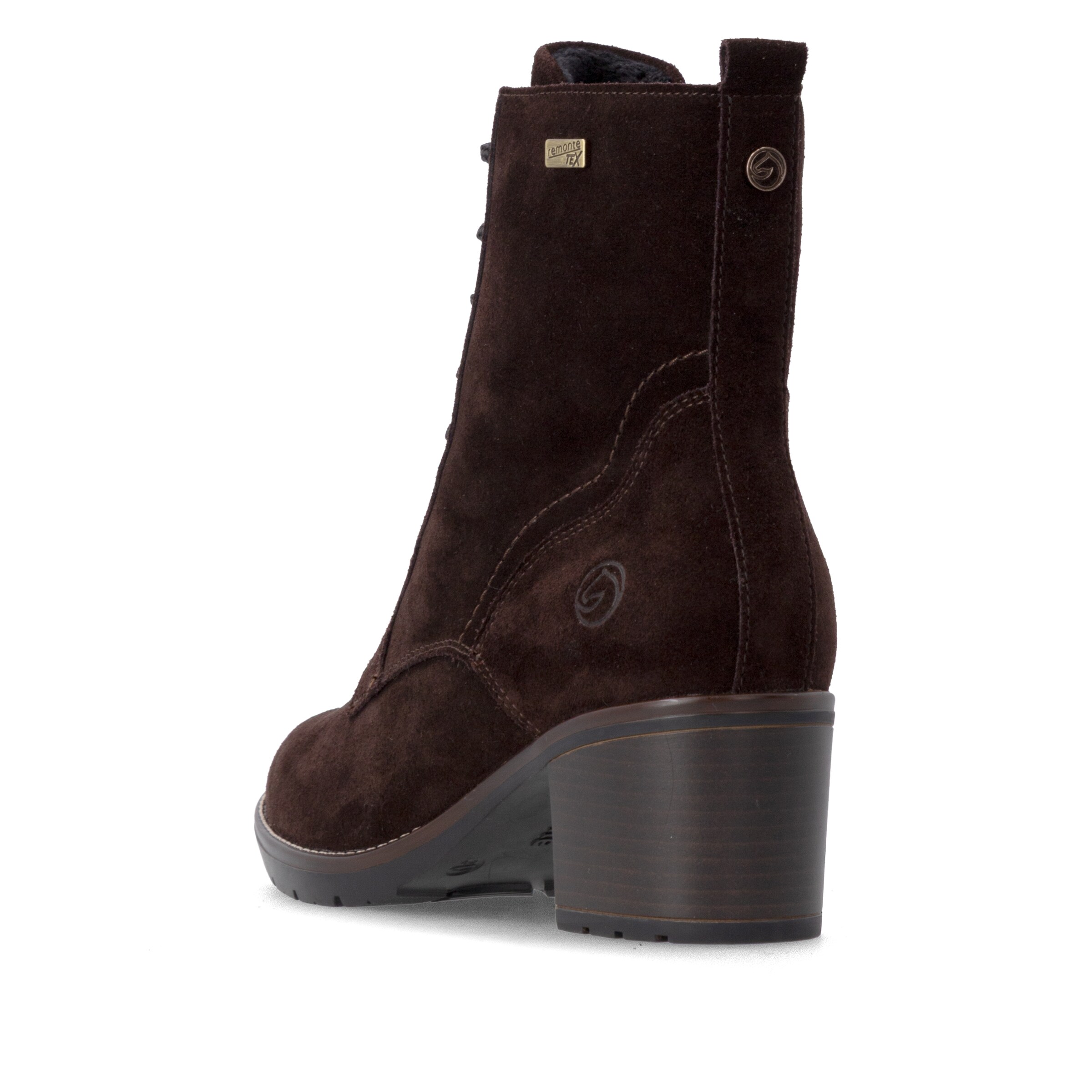 Bottes à lacets 'D2A80' REMONTE en marron