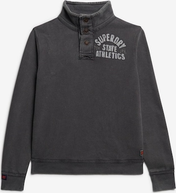 Superdry Sweater in Black: front
