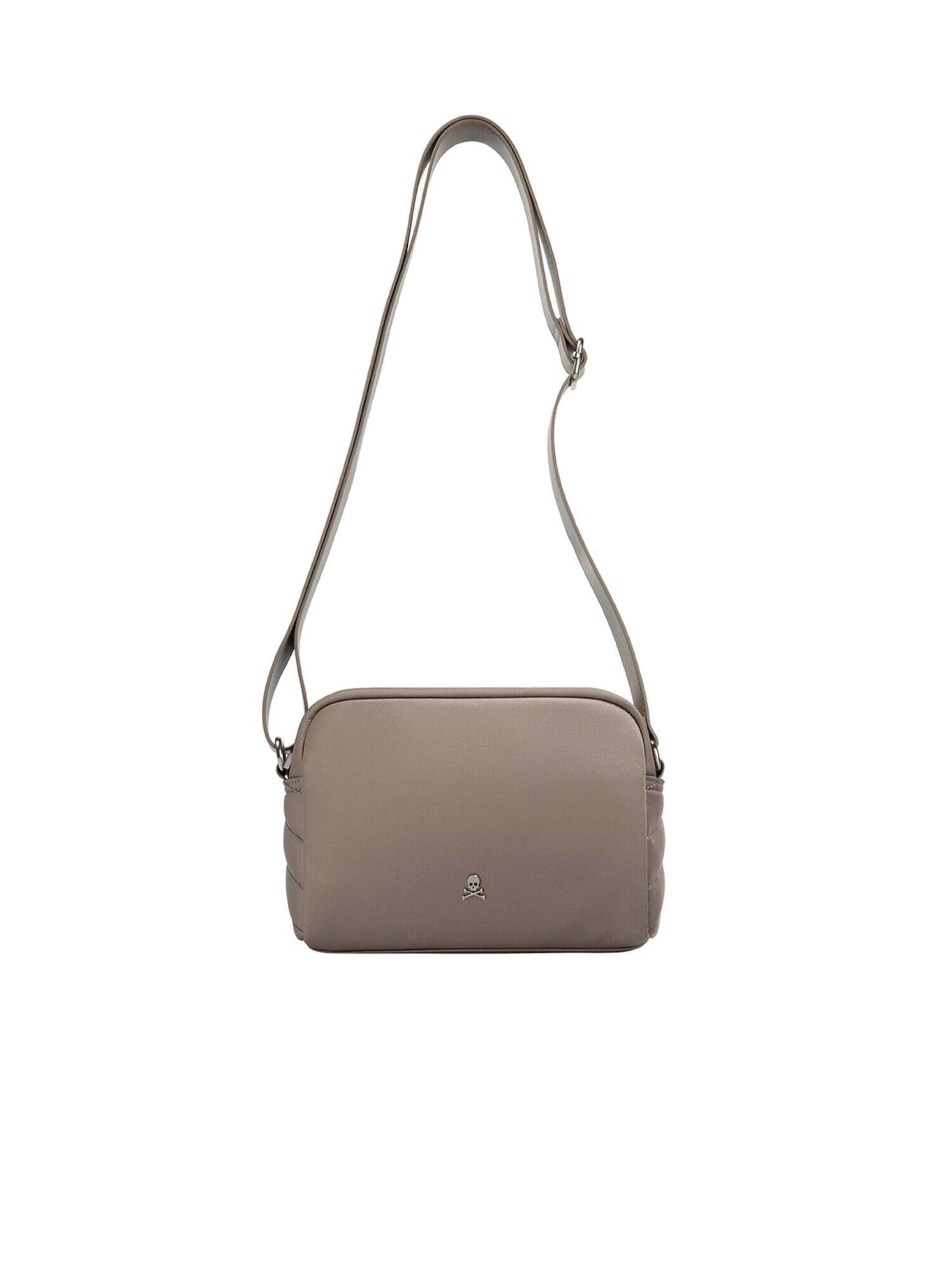 Sac à bandoulière Scalpers en gris : devant