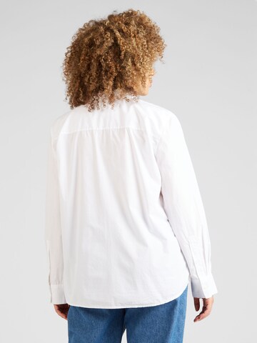 Tommy Hilfiger Curve Blouse 'ESSENTIAL' in White