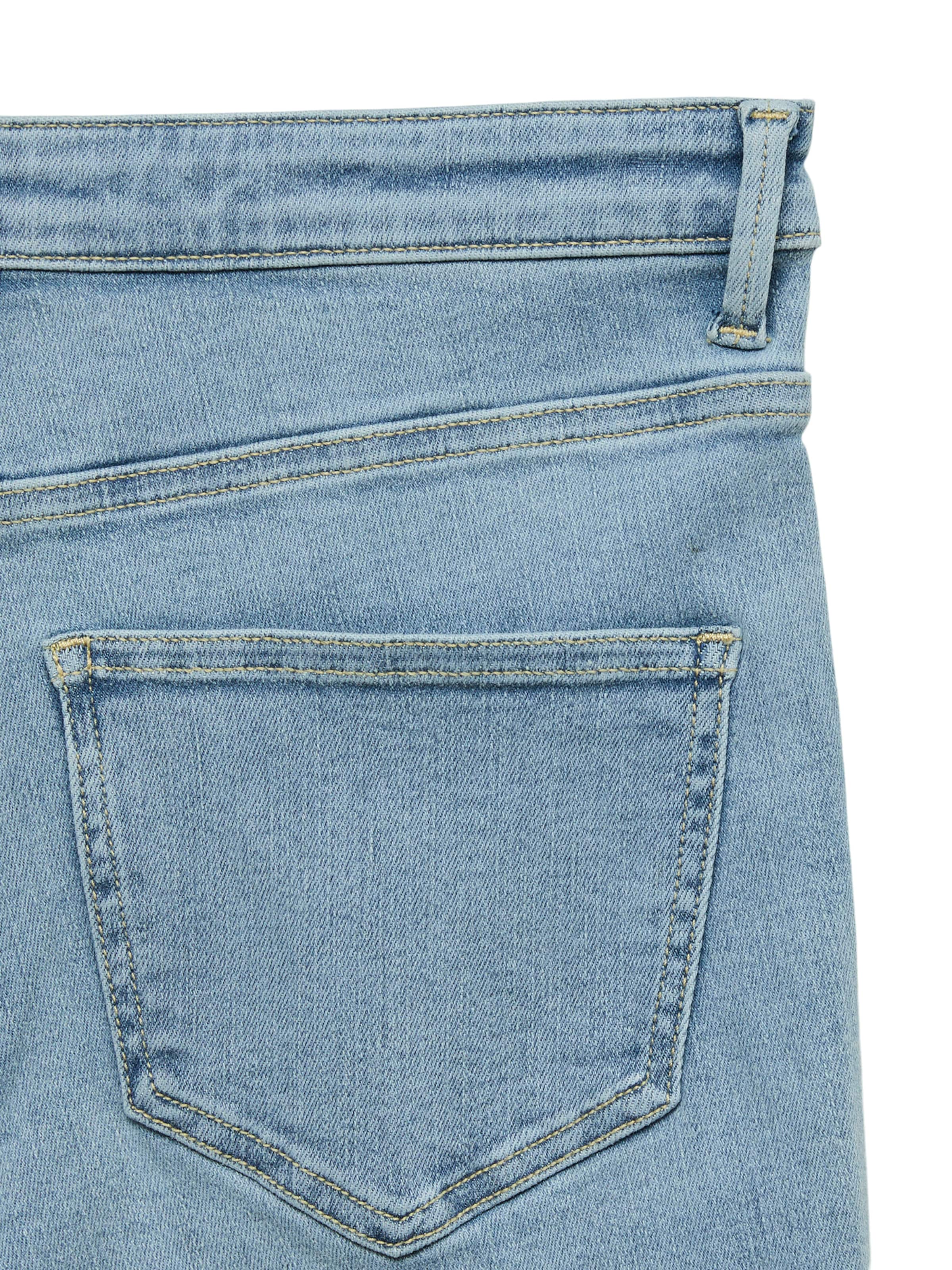 VERO MODA Skinny Džínsy 'VMPOLLY' - Modrá