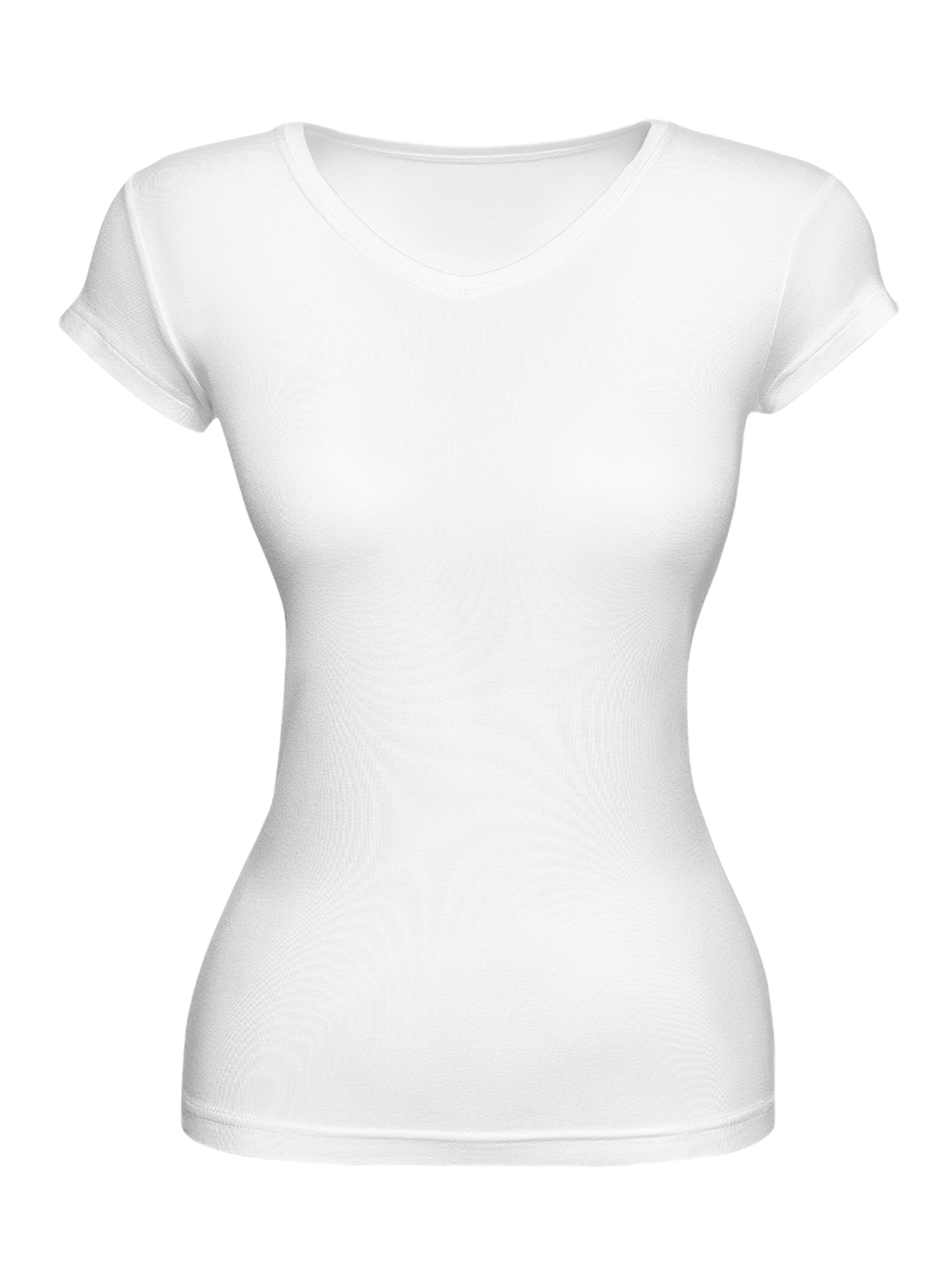 Weweus T-Shirt in Weiß: Vorderseite