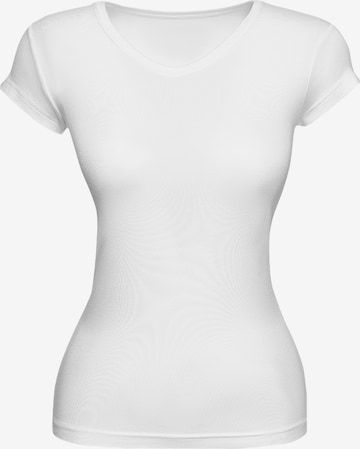 T-shirt Weweus en blanc : devant