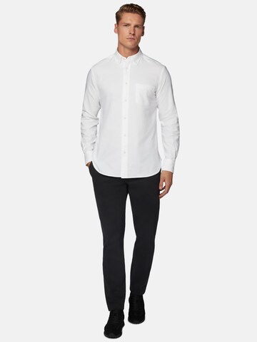 Boggi Milano - Ajuste confortable Camisa en blanco