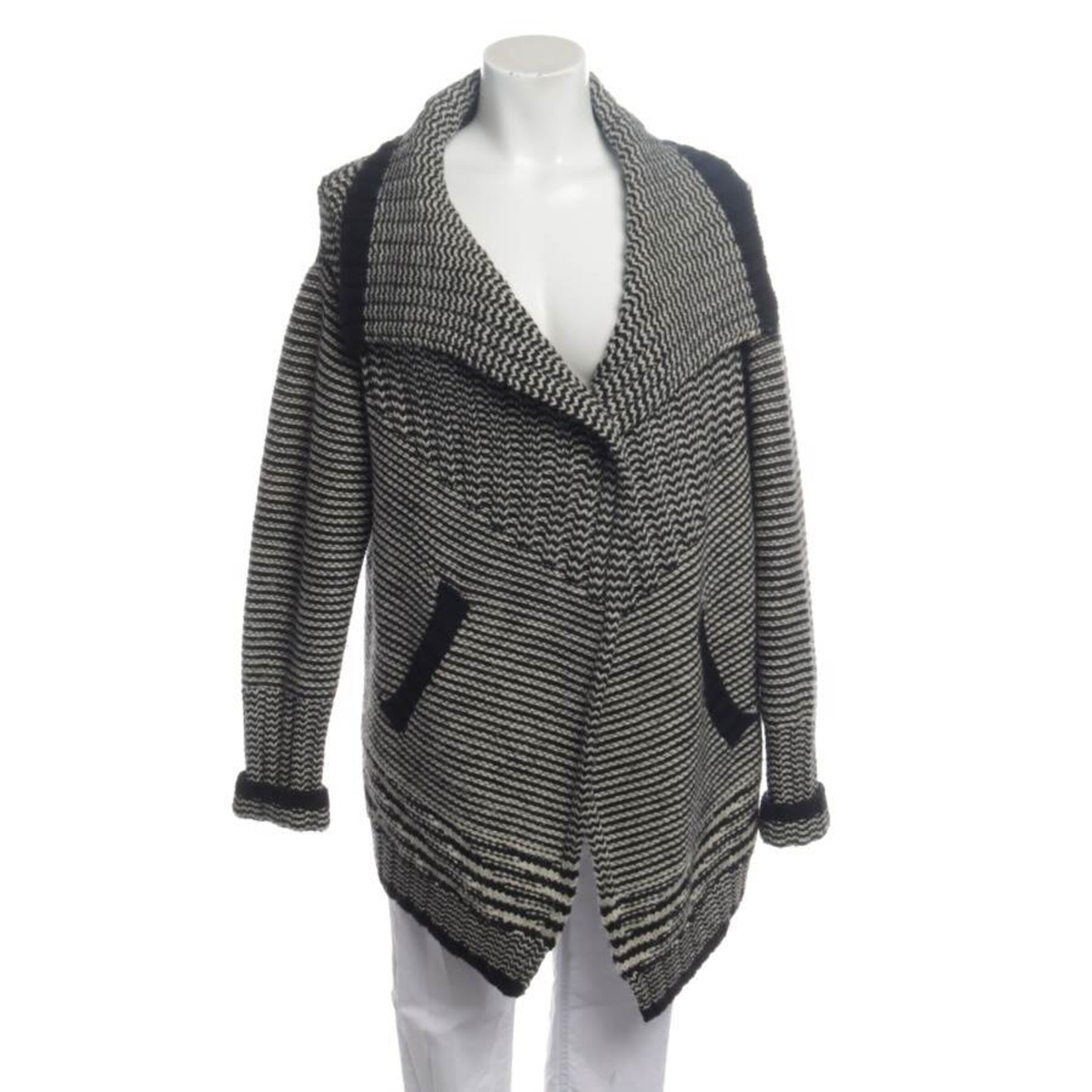 81HOURS Jacket & Coat in XS in Black: front