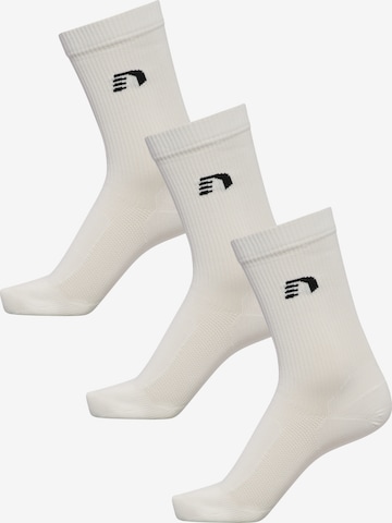 Newline Sports socks in White: front