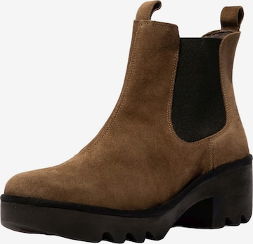 Boots chelsea di FLY LONDON in marrone: frontale