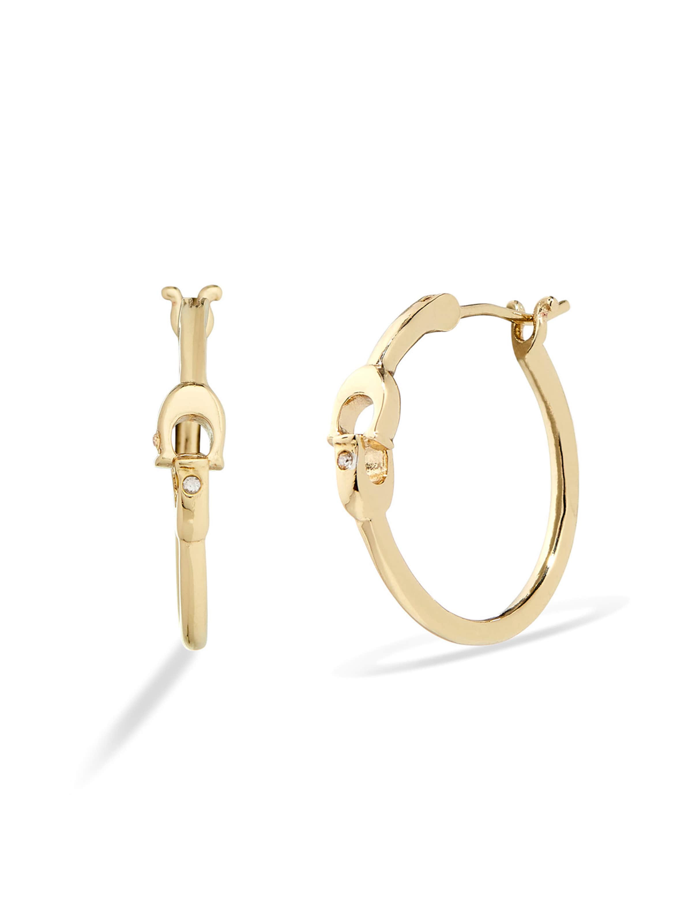 COACH Серьги в Золотой: спереди