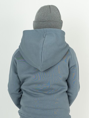NOORLYS Zip-Up Hoodie 'BUUG' in Blue