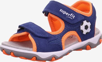 SUPERFIT Sandale 'Mike 3.0' in Blau: predná strana