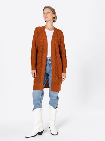 Cardigan 'NOVA STELLA' OBJECT en orange : devant