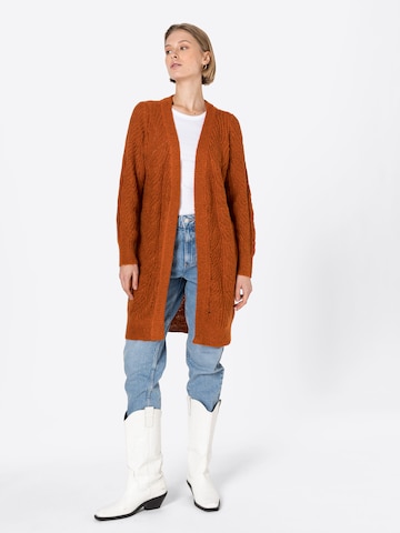 Cardigan 'NOVA STELLA' OBJECT en orange : devant