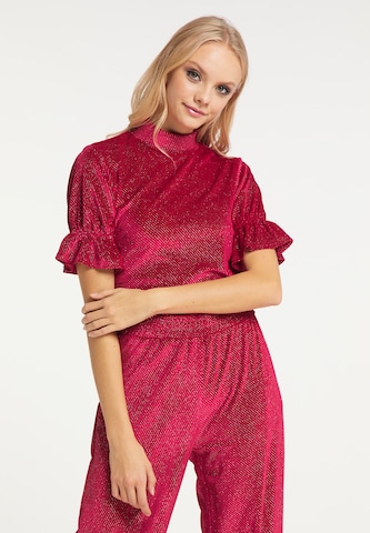 myMo at night Shirt in Rood: voorkant