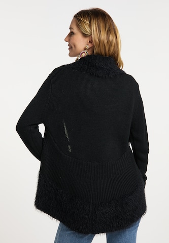 usha FESTIVAL Knit Cardigan in Black