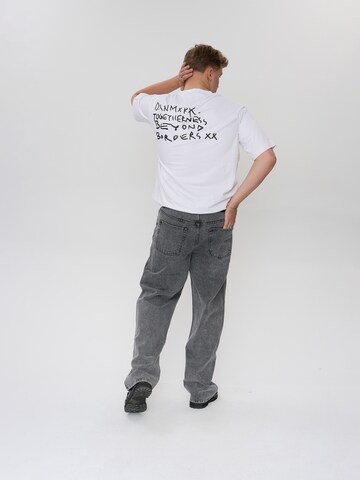 Dxnmxrk Wide Leg Jeans 'DXGary' in Schwarz