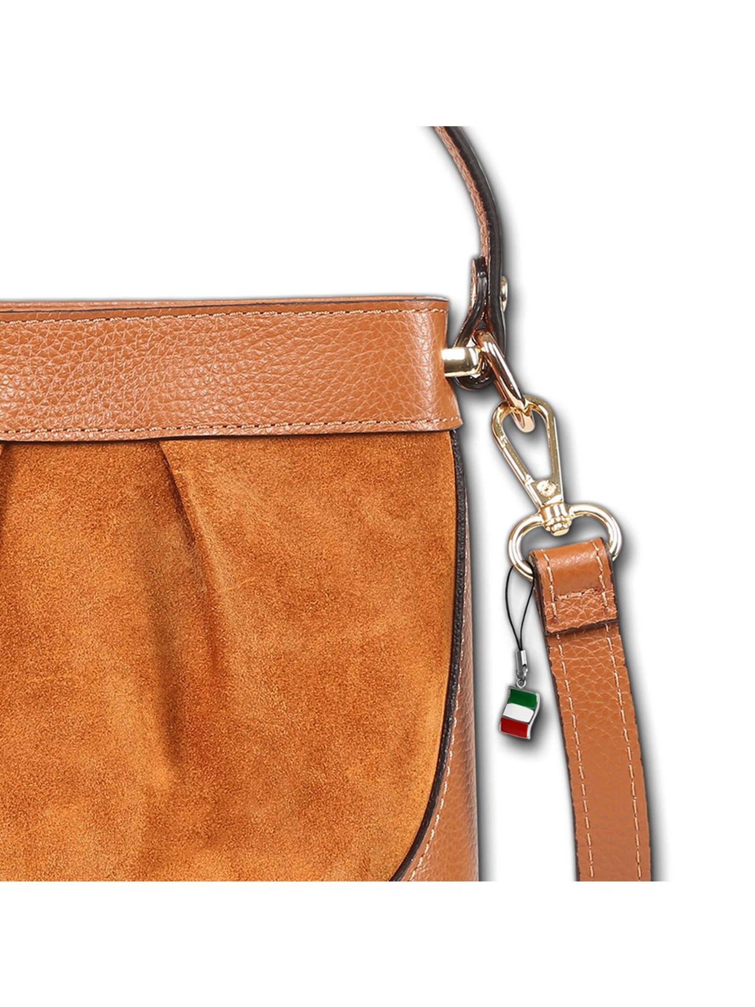 Florence Schoudertas in Bruin