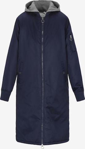 MYMO - Abrigo de entretiempo en azul: frente