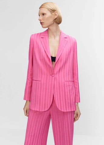 Blazer MANGO en rose : devant