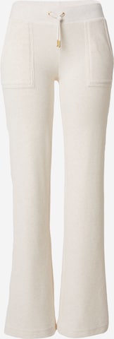 évasé Pantalon 'LAYLA' Juicy Couture en beige : devant
