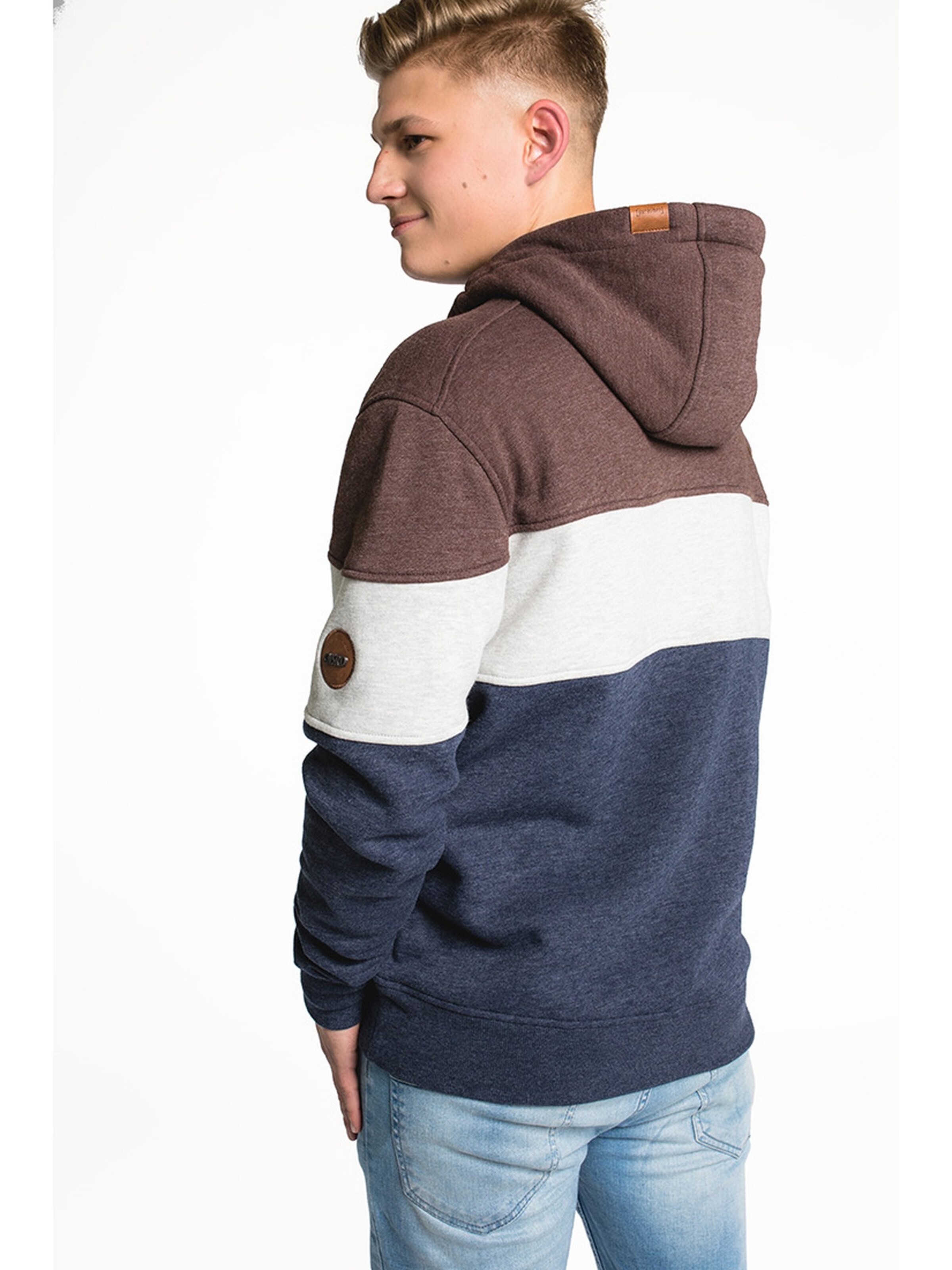 CNSRD Sweatshirt 'KING B BRN' in Bruin