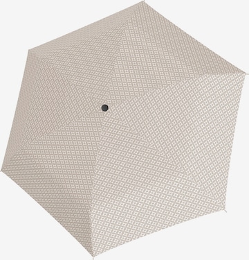 Doppler Umbrella in Beige: front