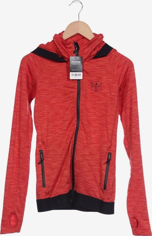 CHIEMSEE Sweatshirt & Zip-Up Hoodie in XS in Red: front