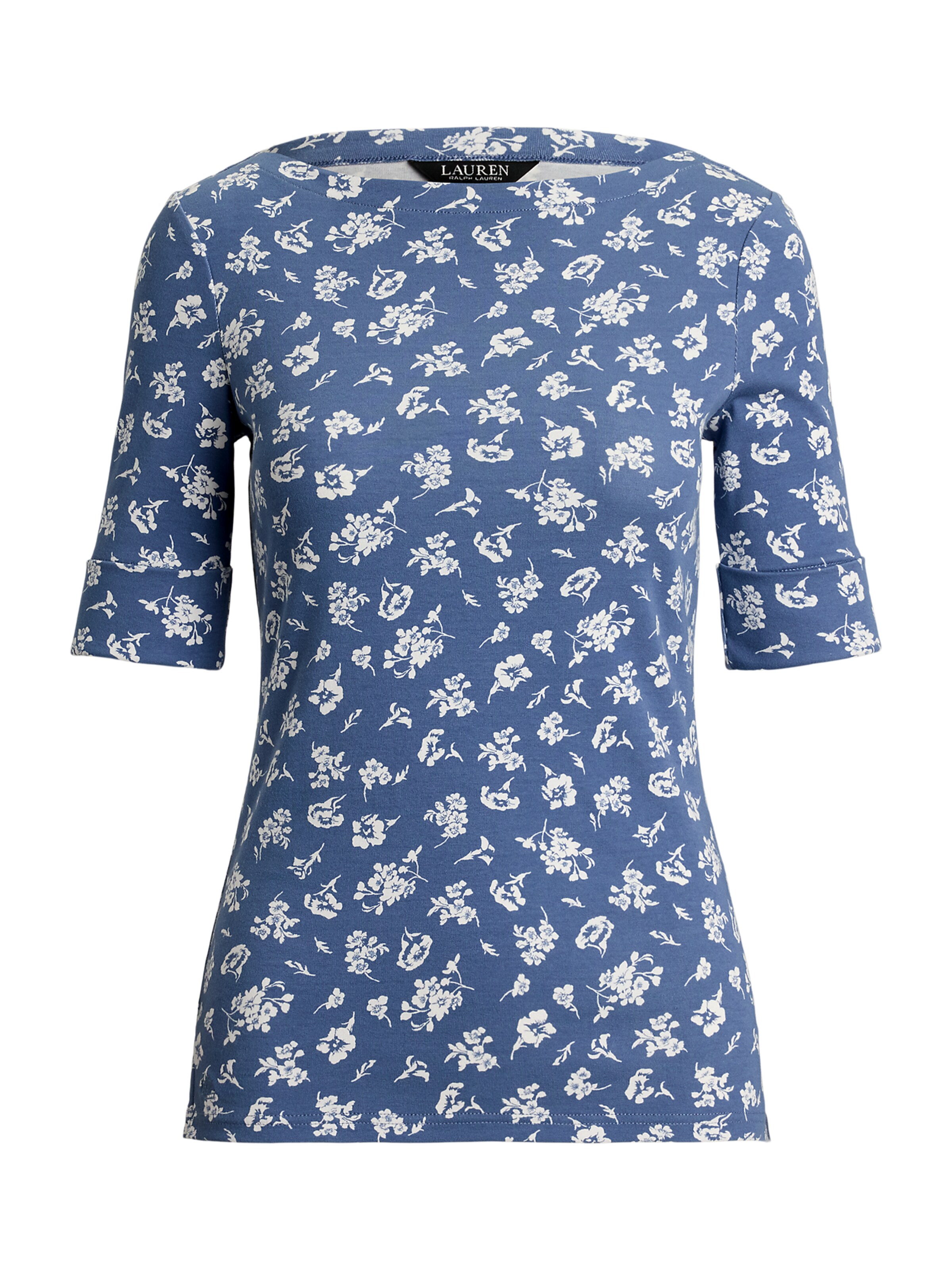 Lauren Ralph Lauren Petite Shirt 'JUDY' in Blau: Vorderseite
