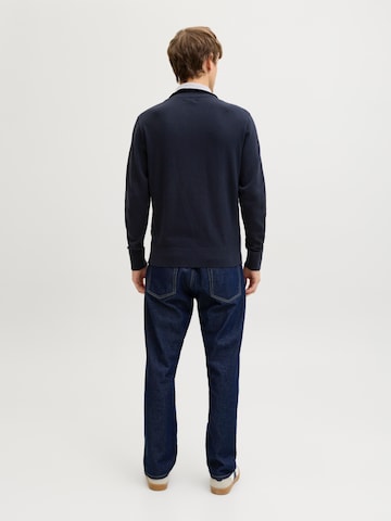 JJ Rebel Pulóver 'JREBBEATON' - kék