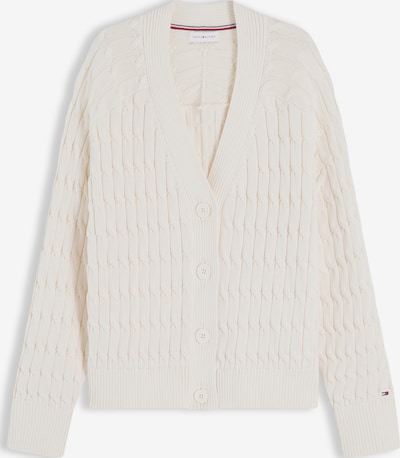 TOMMY HILFIGER Neuletakki koossa XXS värissä norsunluu, Tuotenäkymä