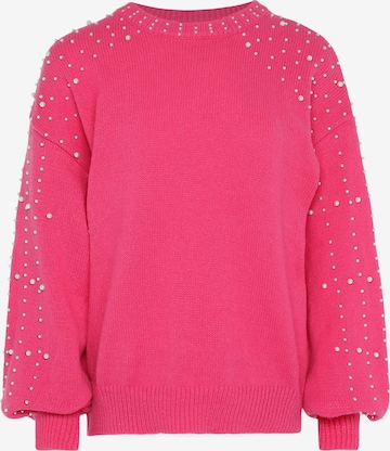 Pull-over faina en rose : devant