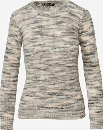 KOROSHI Pulover | bež barva: sprednja stran