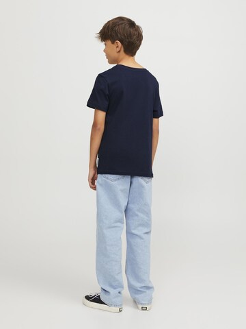 T-Shirt 'LAKEWOOD' Jack & Jones Junior en bleu