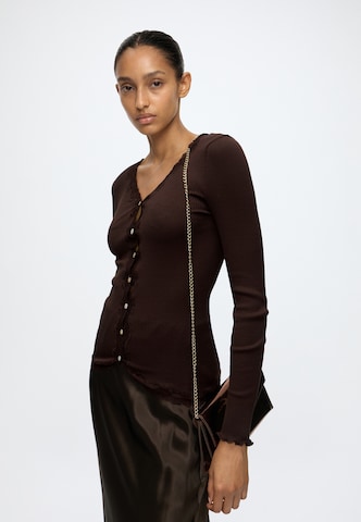 rosemunde Strickjacke in Grau