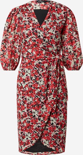 SOAKED IN LUXURY Dress 'Melrose' in Light grey / Pink / Red / Black, Item view