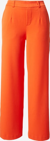 OBJECT Wide leg Pants 'Lisa' in Red: front