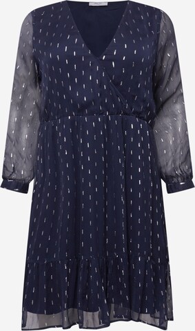 Robe 'Mette' ABOUT YOU Curvy en bleu : devant