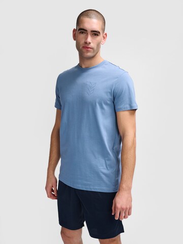 Hummel Functioneel shirt 'Active' in Blauw: voorkant