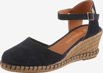 VERBENAS Slingback Pumps in Blue: front