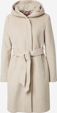 ESPRIT Between-Seasons Coat in Beige: front