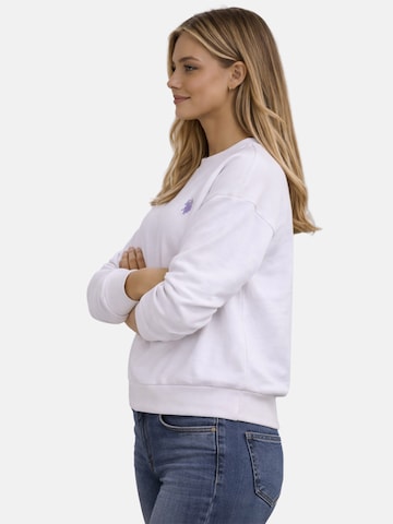 U.S. POLO ASSN. Sweatshirt in Weiß