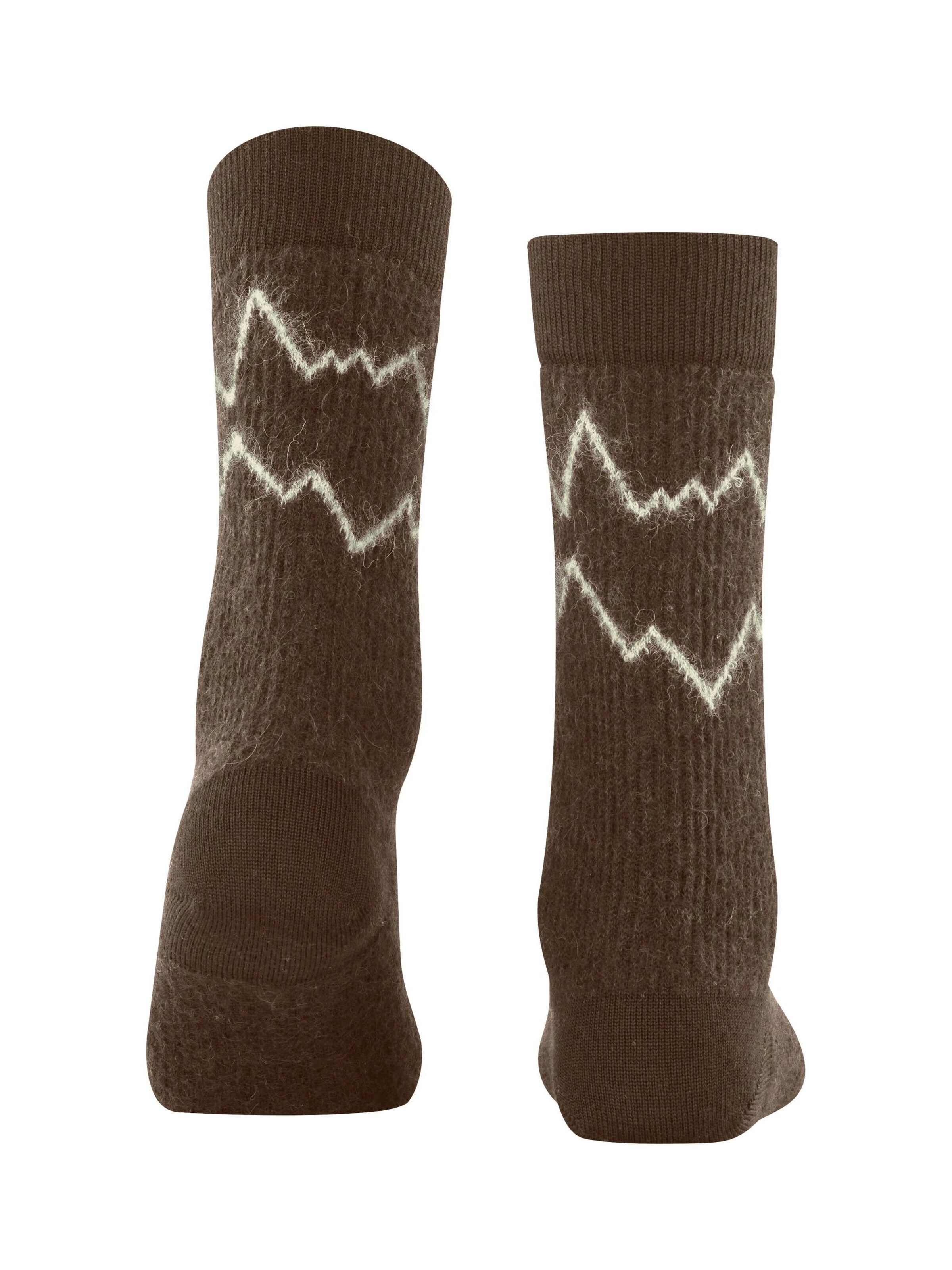 FALKE Socken 'Peak'‌‌‌‌‌‌‌‌‌‌ in Braun