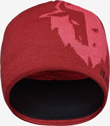 BLACKYAK Beanie 'Yak' in Red: front