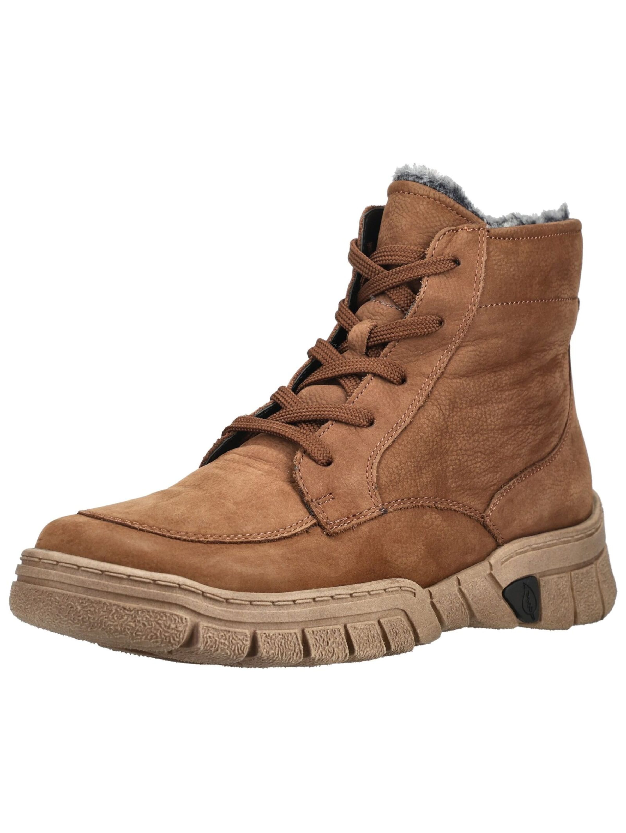 Bottines à lacets WALDLÄUFER en marron : devant
