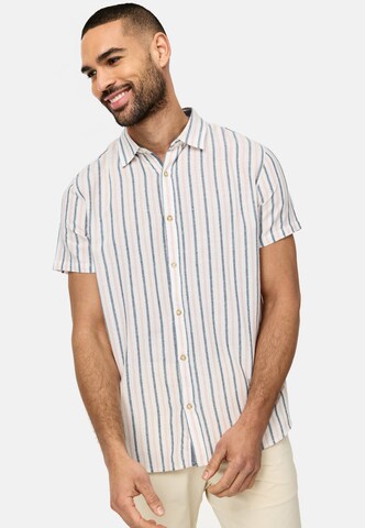 INDICODE JEANS Regular fit Overhemd 'Lingo' in Wit