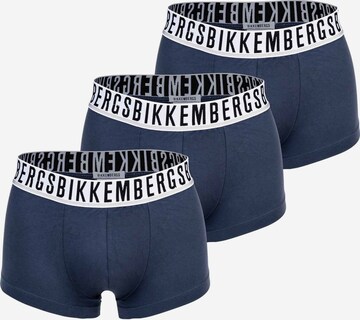 BIKKEMBERGS Boxershorts in Blauw: voorkant
