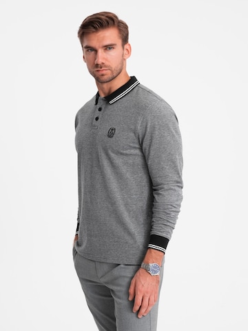 T-Shirt 'OM-POLS-0129' Ombre en noir